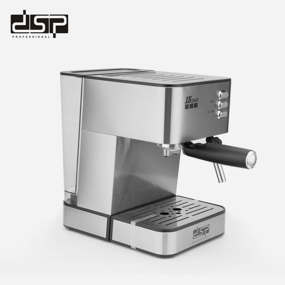 ماكينة إسبريسو 15 بار يدوي – 850 وات – DSP KA3091