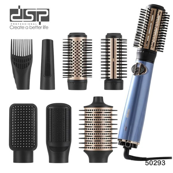 DSP 50293 فرشاة تصفيف وتجفيف الشعر | قوة ١٠٠٠ واط 8 في 1