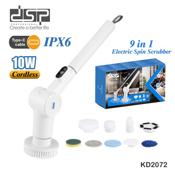 9-in-1 Electric Cleaning Brush KD2072
