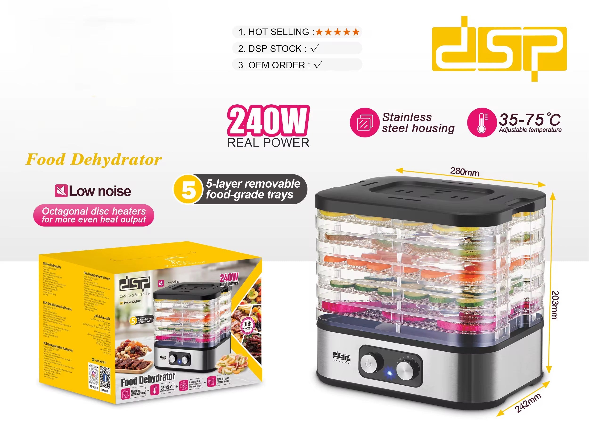 KA9011 Food Dehydrator