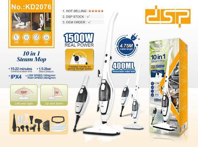 KD2076 ممسحة بخارية